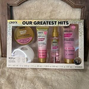 Onyx Winter Berry Skincare Collection